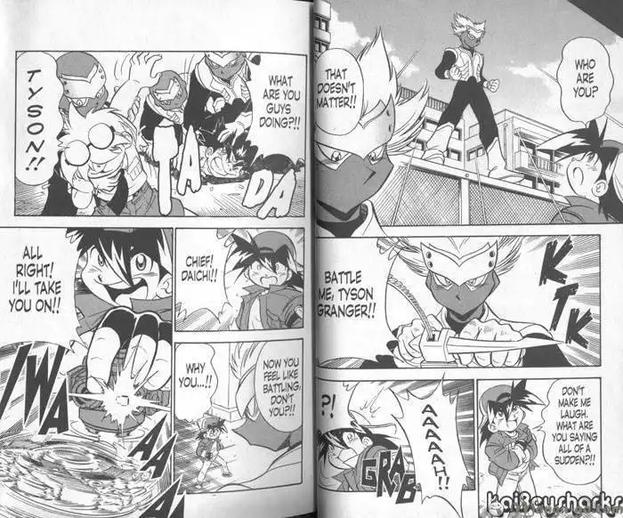 Bakuden Shoot Beyblade Chapter 13.1 8